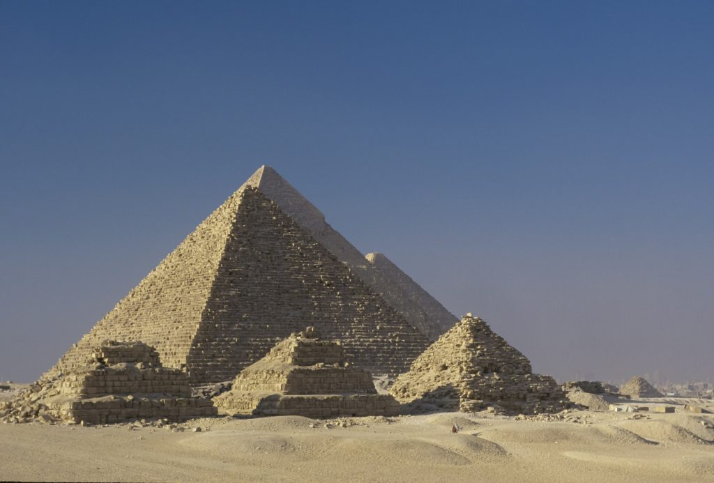 Zoser and Giza Pyramids