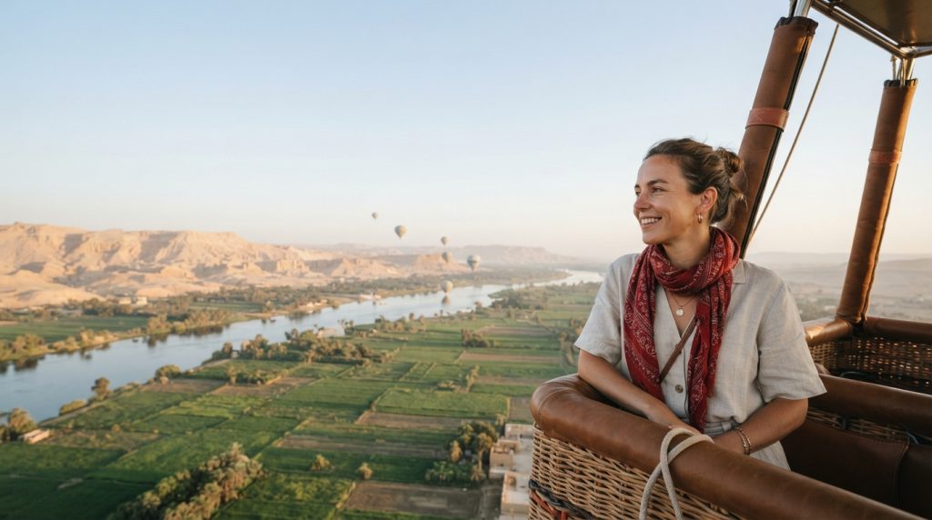 Luxor Hot Air Balloon and Guided Day Tour from Hurghada